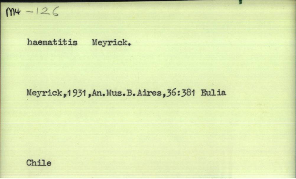 front of card